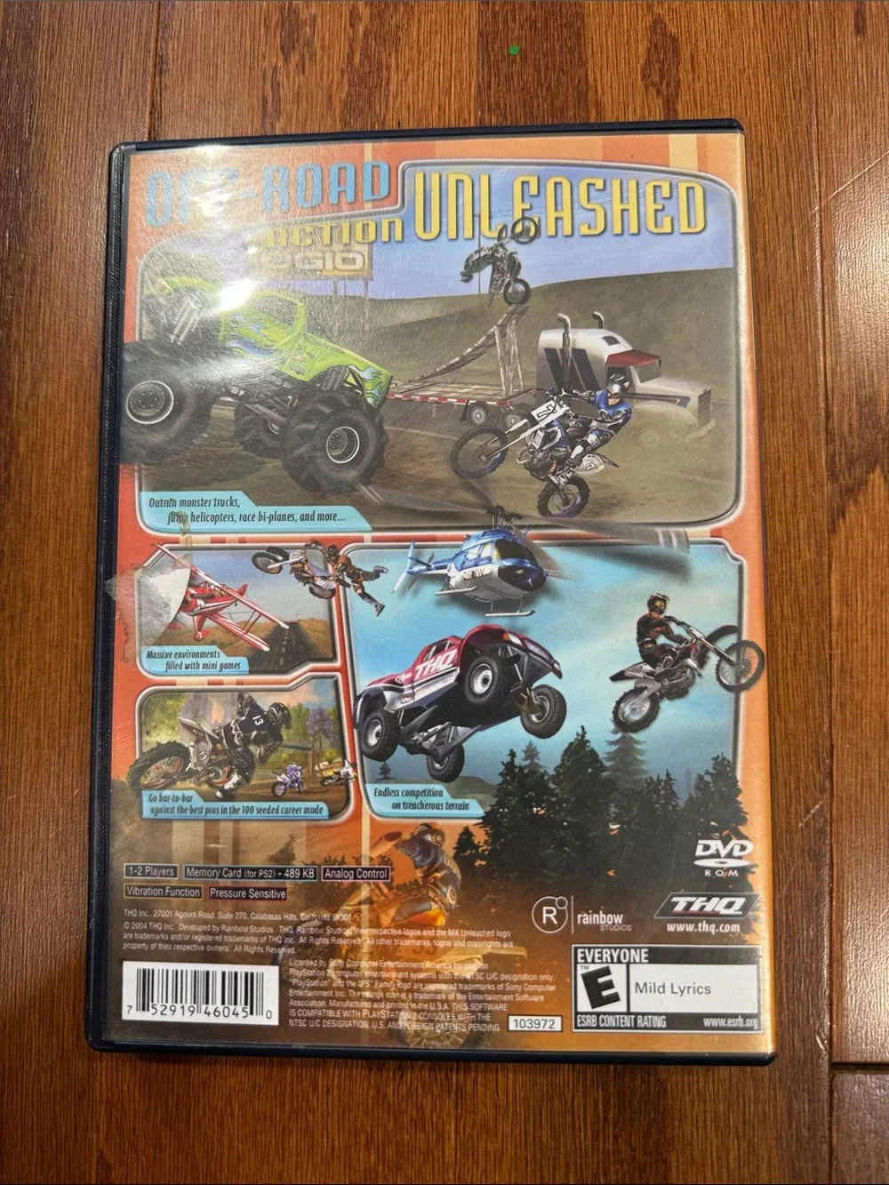 MX Unleashed PS2 Complete Motocross Off-Road Racing Game